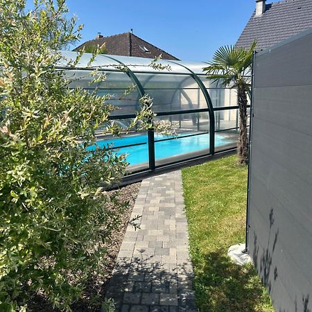 Gite Spa Sauna Piscine Aubin-Saint-Vaast Экстерьер фото