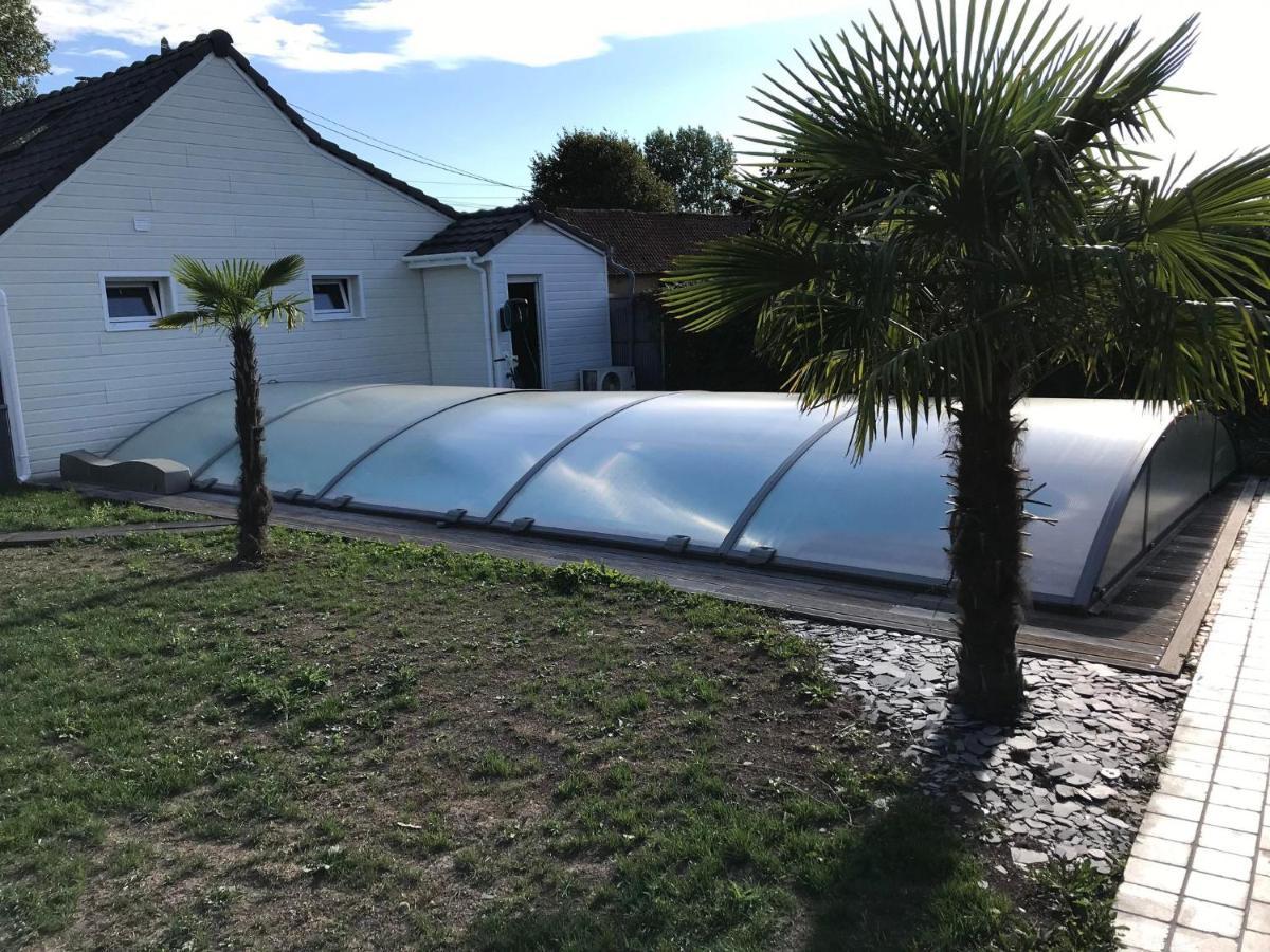 Gite Spa Sauna Piscine Aubin-Saint-Vaast Экстерьер фото
