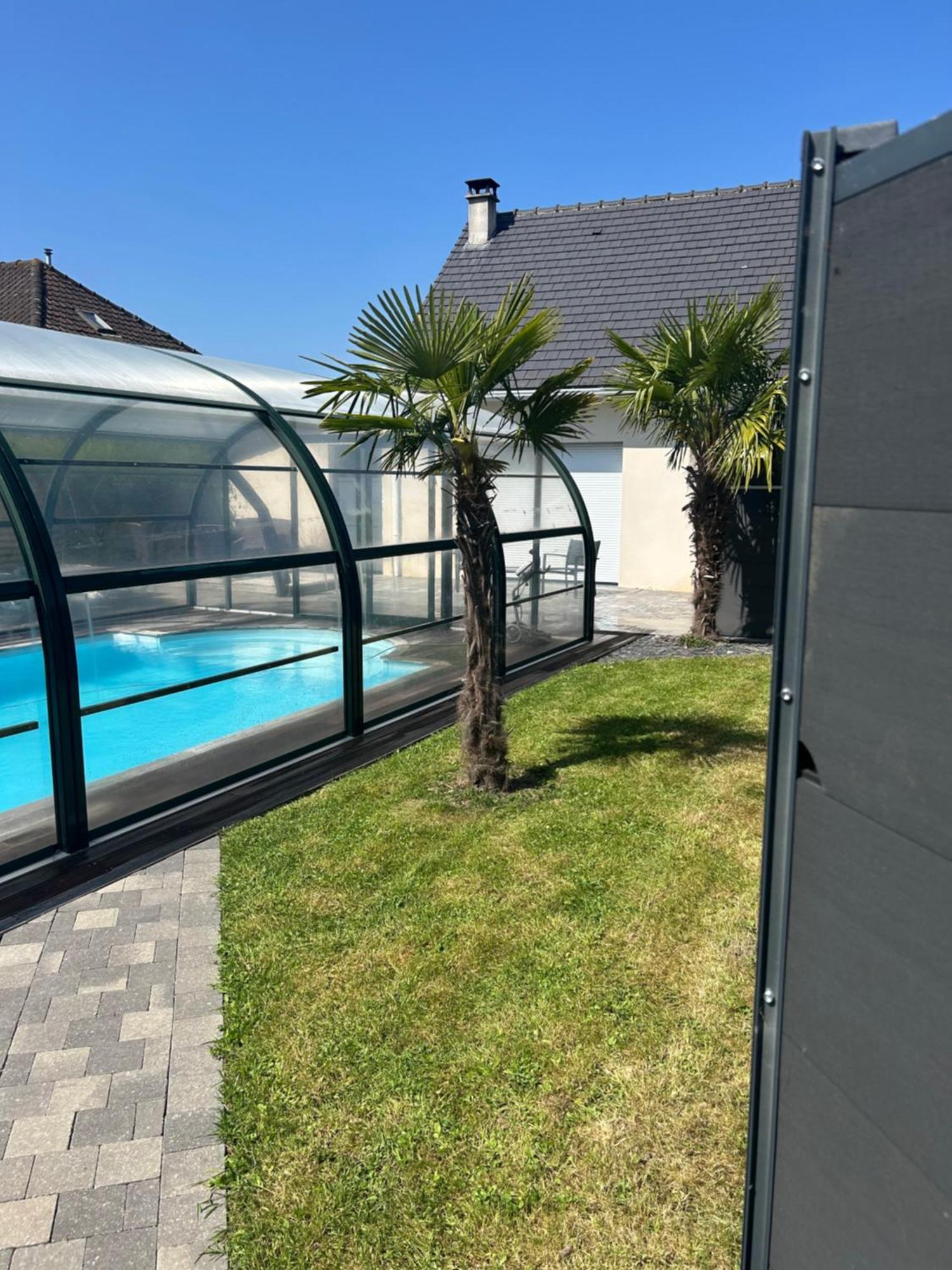 Gite Spa Sauna Piscine Aubin-Saint-Vaast Экстерьер фото