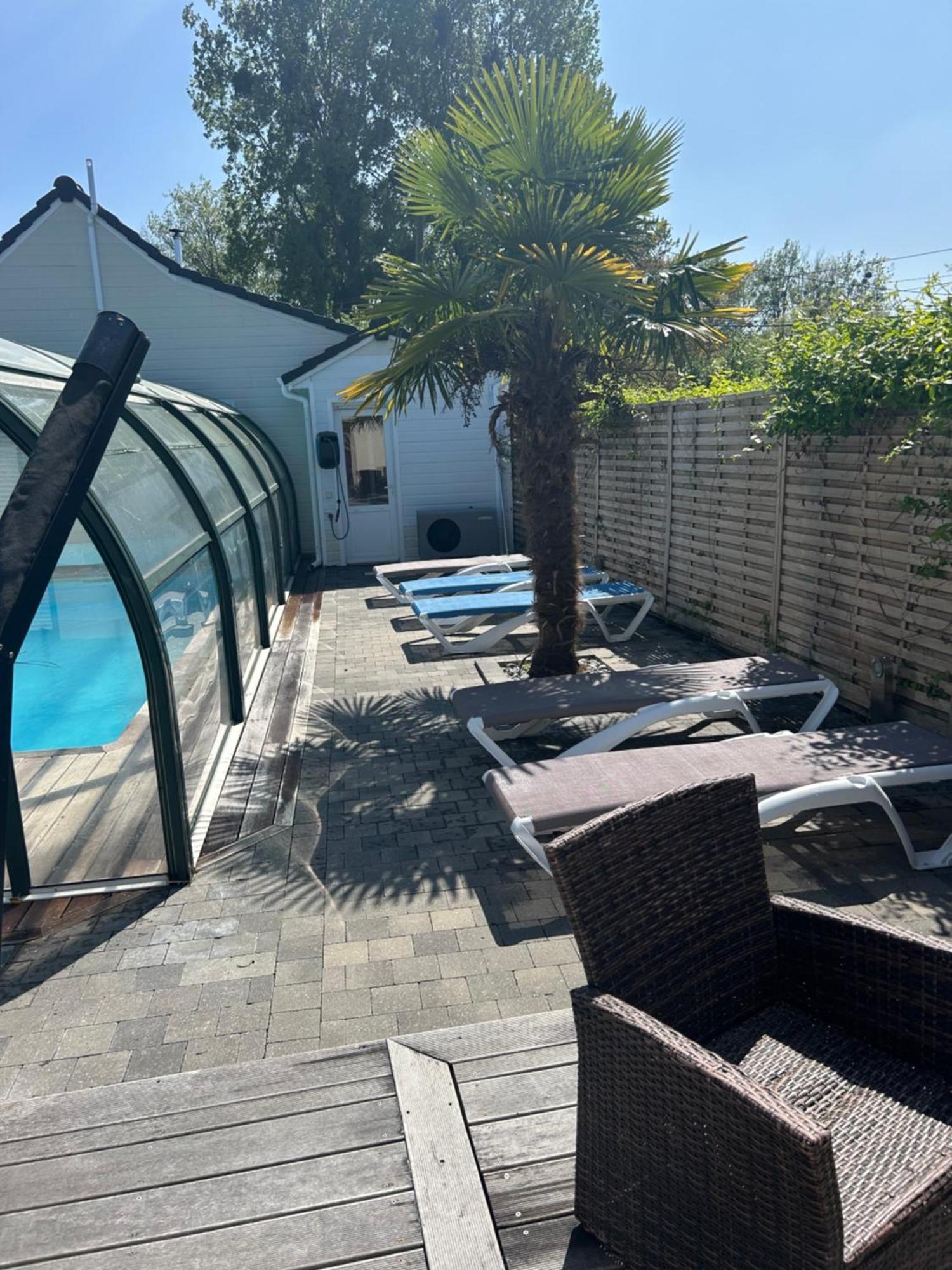 Gite Spa Sauna Piscine Aubin-Saint-Vaast Экстерьер фото